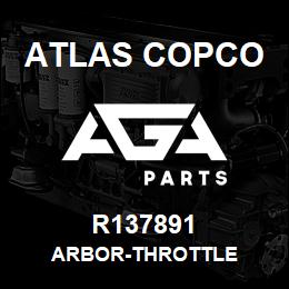 R137891 Atlas Copco ARBOR-THROTTLE | AGA Parts