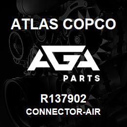 R137902 Atlas Copco CONNECTOR-AIR | AGA Parts