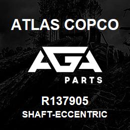 R137905 Atlas Copco SHAFT-ECCENTRIC | AGA Parts