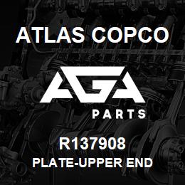 R137908 Atlas Copco PLATE-UPPER END | AGA Parts