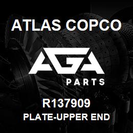 R137909 Atlas Copco PLATE-UPPER END | AGA Parts