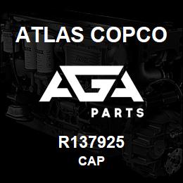 R137925 Atlas Copco CAP | AGA Parts