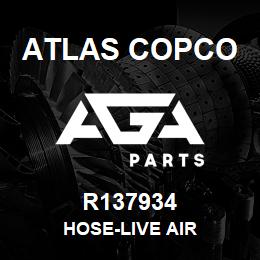 R137934 Atlas Copco HOSE-LIVE AIR | AGA Parts