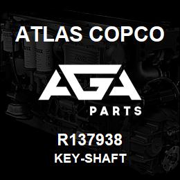 R137938 Atlas Copco KEY-SHAFT | AGA Parts