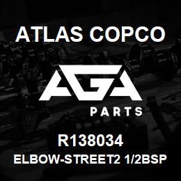 R138034 Atlas Copco ELBOW-STREET2 1/2BSP | AGA Parts