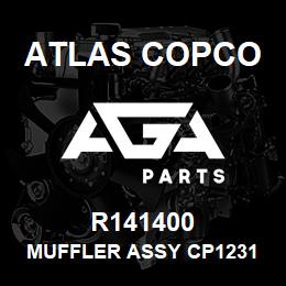 R141400 Atlas Copco MUFFLER ASSY CP1231 | AGA Parts