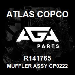 R141765 Atlas Copco MUFFLER ASSY CP0222 | AGA Parts