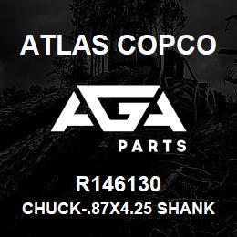 R146130 Atlas Copco CHUCK-.87X4.25 SHANK | AGA Parts