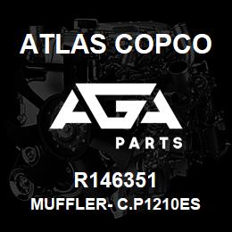 R146351 Atlas Copco MUFFLER- C.P1210ES | AGA Parts