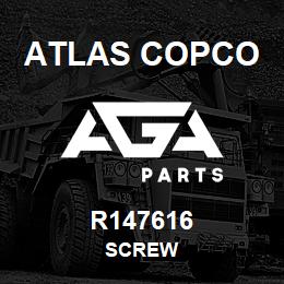 R147616 Atlas Copco SCREW | AGA Parts