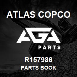 R157986 Atlas Copco PARTS BOOK | AGA Parts