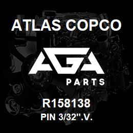 R158138 Atlas Copco PIN 3/32".V. | AGA Parts