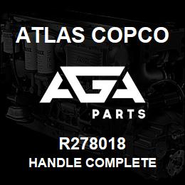 R278018 Atlas Copco HANDLE COMPLETE | AGA Parts