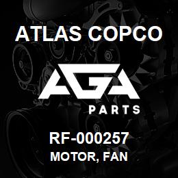 RF-000257 Atlas Copco MOTOR, FAN | AGA Parts