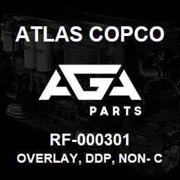 RF-000301 Atlas Copco OVERLAY, DDP, NON- C.YCLING | AGA Parts