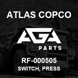 RF-000505 Atlas Copco SWITCH, PRESS | AGA Parts