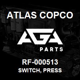 RF-000513 Atlas Copco SWITCH, PRESS | AGA Parts