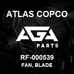 RF-000539 Atlas Copco FAN, BLADE | AGA Parts