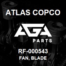 RF-000543 Atlas Copco FAN, BLADE | AGA Parts