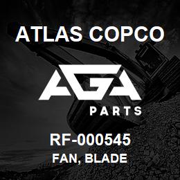 RF-000545 Atlas Copco FAN, BLADE | AGA Parts