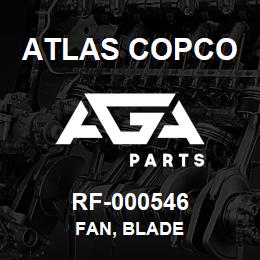 RF-000546 Atlas Copco FAN, BLADE | AGA Parts