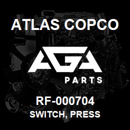 RF-000704 Atlas Copco SWITCH, PRESS | AGA Parts