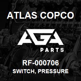 RF-000706 Atlas Copco SWITCH, PRESSURE | AGA Parts