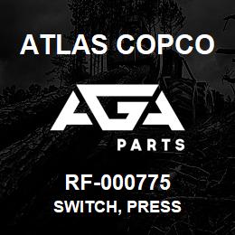 RF-000775 Atlas Copco SWITCH, PRESS | AGA Parts