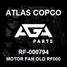 RF-000794 Atlas Copco MOTOR FAN OLD RF000 | AGA Parts