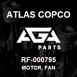 RF-000795 Atlas Copco MOTOR, FAN | AGA Parts