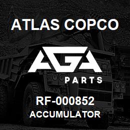 RF-000852 Atlas Copco ACCUMULATOR | AGA Parts