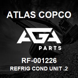 RF-001226 Atlas Copco REFRIG COND UNIT .2 | AGA Parts