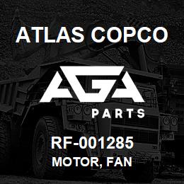 RF-001285 Atlas Copco MOTOR, FAN | AGA Parts