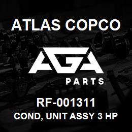 RF-001311 Atlas Copco COND, UNIT ASSY 3 HP | AGA Parts