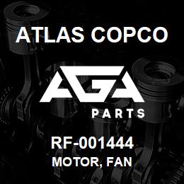 RF-001444 Atlas Copco MOTOR, FAN | AGA Parts