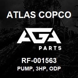 RF-001563 Atlas Copco PUMP, 3HP, ODP | AGA Parts