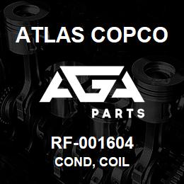 RF-001604 Atlas Copco COND, COIL | AGA Parts