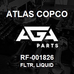 RF-001826 Atlas Copco FLTR, LIQUID | AGA Parts