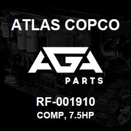 RF-001910 Atlas Copco COMP, 7.5HP | AGA Parts