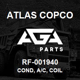 RF-001940 Atlas Copco COND, A/C, COIL | AGA Parts