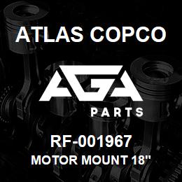 RF-001967 Atlas Copco MOTOR MOUNT 18" | AGA Parts