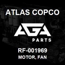 RF-001969 Atlas Copco MOTOR, FAN | AGA Parts