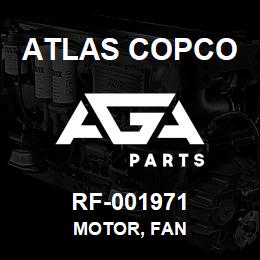 RF-001971 Atlas Copco MOTOR, FAN | AGA Parts