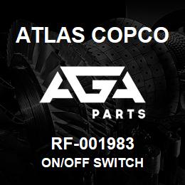 RF-001983 Atlas Copco ON/OFF SWITCH | AGA Parts