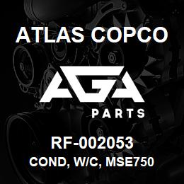 RF-002053 Atlas Copco COND, W/C, MSE750 | AGA Parts