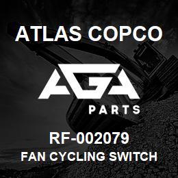 RF-002079 Atlas Copco FAN CYCLING SWITCH | AGA Parts