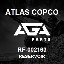 RF-002163 Atlas Copco RESERVOIR | AGA Parts