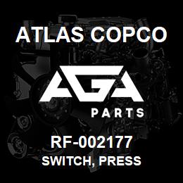 RF-002177 Atlas Copco SWITCH, PRESS | AGA Parts