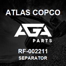 RF-002211 Atlas Copco SEPARATOR | AGA Parts