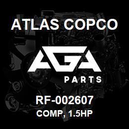 RF-002607 Atlas Copco COMP, 1.5HP | AGA Parts